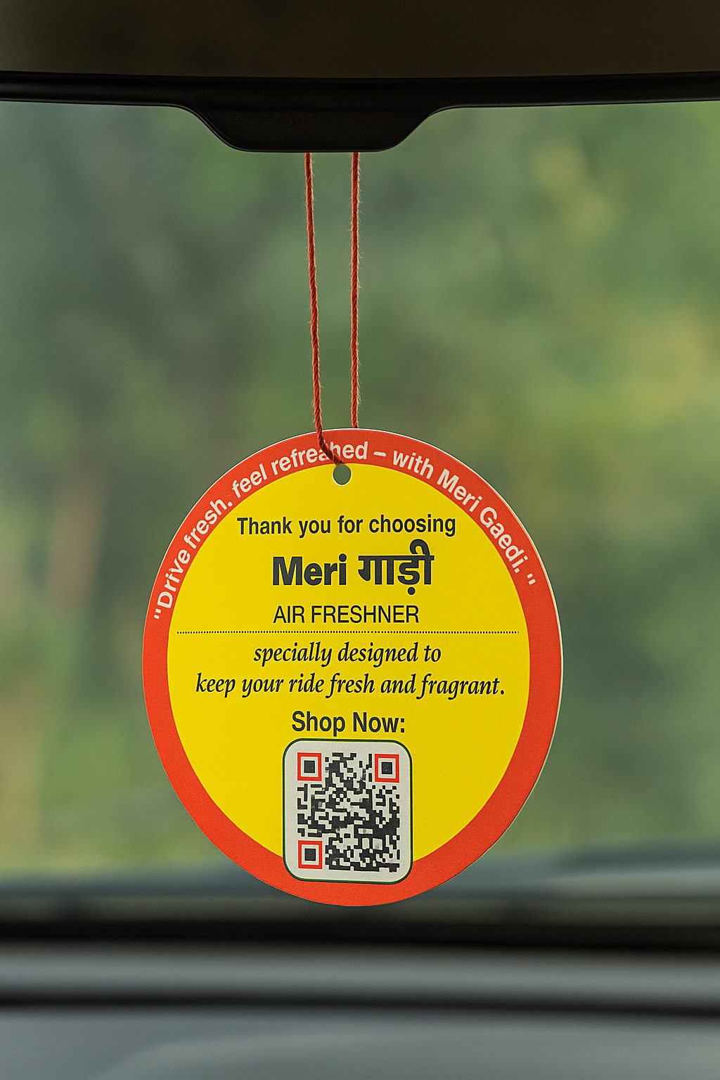 Buy Meri Gaadi Smart QR Code Sticker - Image 4