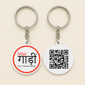 Smart Contact Keychain – With Your Unique QR Code